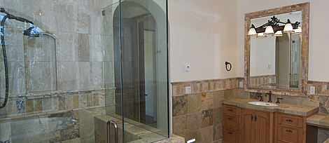 Frameless showerscreens